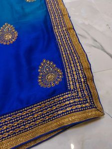 Multi Colour Saree With Blouse
