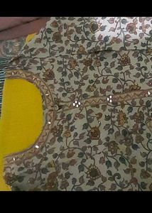 Floral Print Kurti - XL