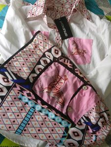 Coard Set , Skirt With A Shirt