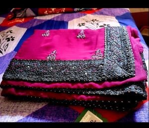 New Saree With Tag