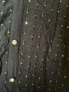 Black Sequined Tunic