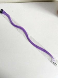 Korean Style Purple Hair Extension Highlight