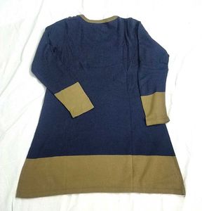 Stylish Two-Tone Dress