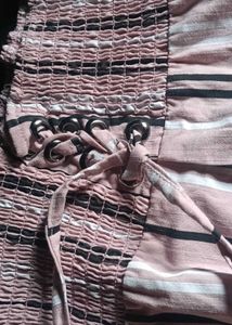 Striped Pink Skirt