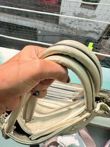 Gold Studded Tote Bag