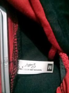 Red &amp; Black Hoodie