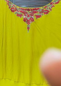 Ethnic Gown #cheapprice #haldidress #yellowcolour