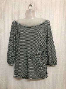 Max Studio Black & White Stylish Top