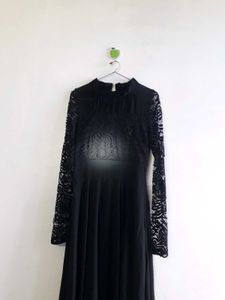 Georgette Black Gown 🖤