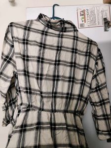 Plaid Shirt Dress
