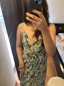 Mango Floral Midi Sundress