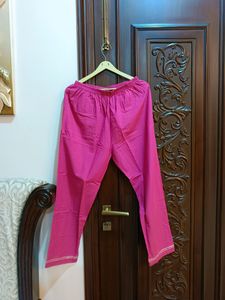 Pink Leheriya Kurta
