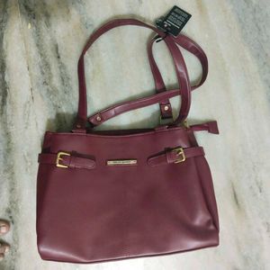 High Spirit Maroon Shoulder Bag