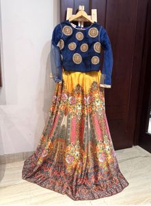 Beautiful Floral Lehenga Choli