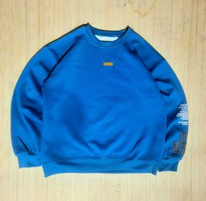 Blue Oversized Sweatshirt – XL