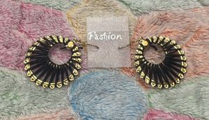 Totally New Black Earrings