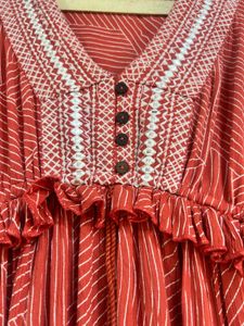 Zudio Flared Kurta Style Dress