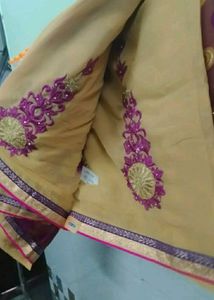 Elegant Saree with Intricate Design