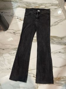 Black Flared Jeans