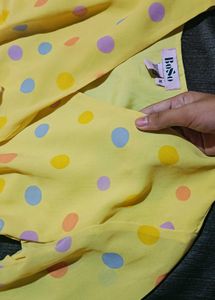 Yellow Polka Dot Dress