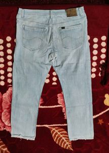 Light Wash Denim Jeans