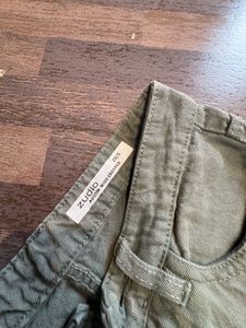 Black And Green Branded jeans