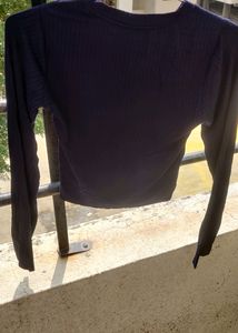 Navy Blue Top