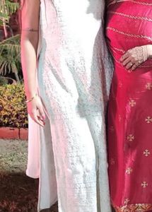 Pastel Green Embroided Kurta Sets(Women’s)