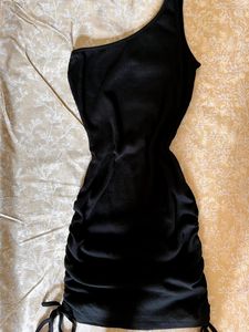 SSS One shoulder Black Dress (Size-XS)
