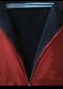 Hummel Red and Blue Windbreaker (Two-Way)