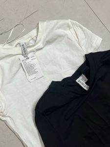 H&amp;M Two Pack Cropped T Shirts