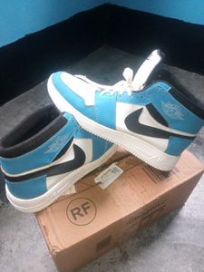 Cool blue sneakers