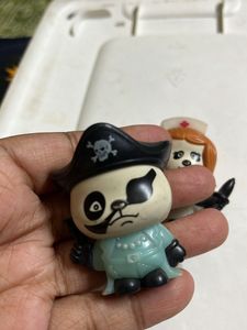 Blue Pirate And Nurse Panda Set 2