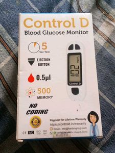 CONTROL D Blood Glucose Monitor