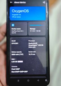 ONE PLUS Mobile CE2 Model in good condition