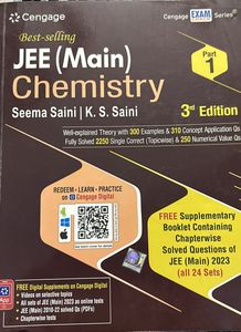 Cengage JEE(Main) Chemistry Part1 By K.S. Saini