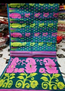 Absolutely New Cotton Jamdani Saree