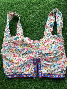 Padded Crop Top