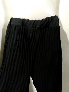 Pletted Palazzo For Girls
