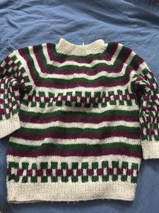 beautiful handmade sweater