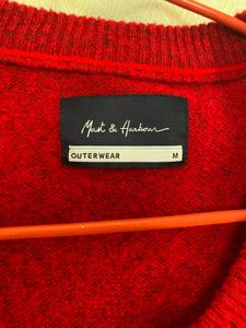 Price Drop❣️Dark Red Pinteresty Cardigan