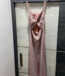Sparkly Pink Maxi Dress
