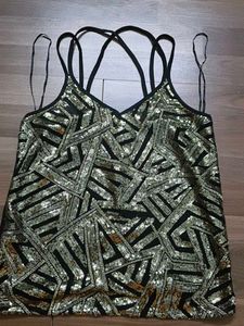 Sequin Cami Top
