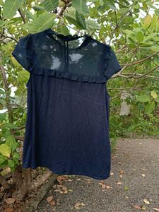NAVY BLUE TOP
