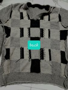 Grey Sweater For Men.