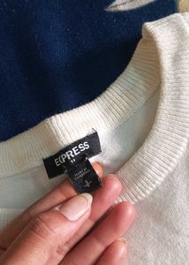 White⚪ Woolen Top