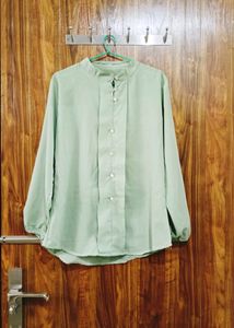 Sap Green Formal Top