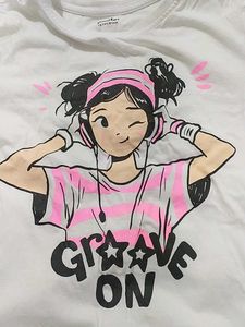 Cute Girl Graphic Tee