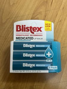 Blistex Medicated Lip Balm (Imported) - 2 Pack