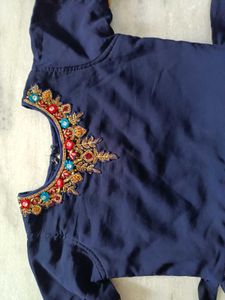 Elegant Blue Kurta or dress